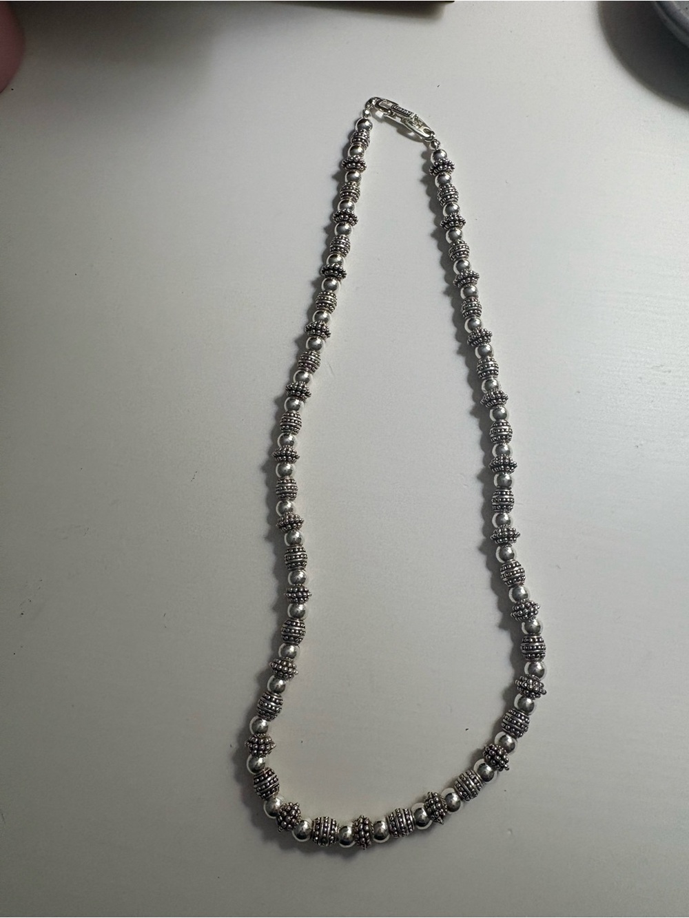 Napier Silver Beaded Women's Necklace